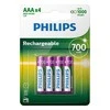 Philips AAA 700mAh įkraunamos baterijos pakuotė