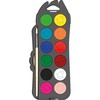 Akvareliniai dažai Maped ColorPeps 12 kubelių+teptukas plastikinė dėžutė