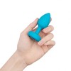 Dreamtoys B-VIBE VIBRUOJANTIS BRANGAKMENIO KAMŠTIS S/M ŽALSVAI MĖLYNAS