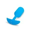 Dreamtoys Mėlyna B-Vibe - Vibrating Snug Plug 3 (L) Mėlyna