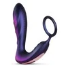 Easytoys Hueman – juodosios skylės analinis vibratorius