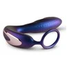 Easytoys Hueman Juodas Hole Anal Vibrator &amp; Support Ring, 10 Modes, Silicone