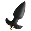 Rocks-Off Butt Throb 7-Speed Intimate Silicone Plug Juodas 95mm