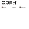 "Gosh" antakių formavimo priemonė 002 Greybrown