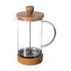 Secret De Gourmet NATURE BAMBOO Stūmoklinis kavos plakiklis, 600 ml