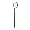„Gembird NL-LEDRING-01“ USB LED žiedinis šviestuvas | Baltas 6500K | N/A