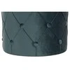 Fotelis Atrama pėdoms DKD Home Decor 36 x 36 x 44 cm Poliesteris Aksomas Medžio MDF
