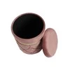 Fotelis Atrama pėdoms DKD Home Decor 36 x 36 x 44 cm Poliesteris Aksomas Medžio MDF