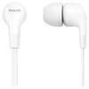 Į ausį įdedamos laidinės ausinės Philips TAE1105, Baltos