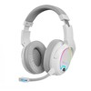 Mars Gaming belaidės žaidimų ausinės 2.4GPRO su mikrofonu, 50 mm, baltos MHW100W