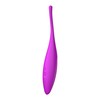 Satisfyer Twirling Joy Precision Tip Vibrator USB Rožinė