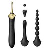 ZALO Bess 2 Intimate System with Heating - Obsidian Juodas, 4 Attachments