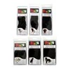 Pawz - Šuns batai L 10,2 cm juodi 12 vnt. - (278097)