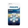 Baterija Philips Zinc Air 1,4V 6 lizdinės plokštelės (PR44 / mėlynas skirtukas)
