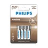 Bateria Vega Baterija PHILIPS AAA LR03 BLISTER 4SZT BATERIE ENTRY ALKALINE Phil-LR03A4B/10>