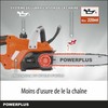 „PowerPlus Dual Power Powdpg7570“ – 20 V akumuliatorinis grandininis pjūklas, 300 mm kreiptuvas, be akumuliatoriaus ir įkroviklio