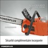 „PowerPlus Dual Power Powdpg7576“ – 40 V akumuliatorinis grandininis pjūklas, 350 mm kreiptuvas, be akumuliatoriaus ir įkroviklio