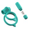 B Swish - bcharmed Basic Plus Dual Cock Ring Sea Foam