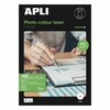 Blizgus nuotraukų popierius Apli lazerinis 100 Paklodės Dvipusis A4 160 g/m2