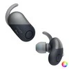 Belaidės triukšmą slopinančios sportinės ausinės Sony WF-SP700N, Baltos
