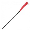 Sex&amp;Mischief S&amp;M - Rubber Tickler Raudona