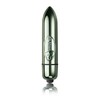 Rocks-Off RO-80mm Champagne Gold Micro Massager 1-Speed Atsparus vandeniui