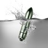 Rocks-Off RO-80mm Champagne Gold Micro Massager 1-Speed Atsparus vandeniui