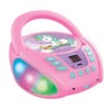 CD grotuvas Lexibook (Vienaragis), AUX/Bluetooth, Rožinės spalvos