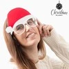 Bigbuy Christmas Kalėdiniai akiniai "Kepurė"
