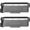 BROTHER TN2320 DVIPAKO PAKUOTI Juodas TONERIAI (BK = 2600 PUSLAPIAI/KASETĖ)