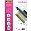 LAMINATOR POUCH GLOSSY/A4 250 100PCS 5401802 FELLOWES
