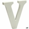 Pincello Dekoras Laiškas V (1 x 15 x 13,5 cm) (12 vnt.)