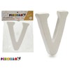 Pincello Dekoras Laiškas V (1 x 15 x 13,5 cm) (12 vnt.)