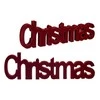 Krist+ Dekoratyvinė figūrėlė Christmas Medžio Aksomas (11 x 2,5 x 36,5 cm)
