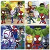 Dėlionė Educa – galvosūkis -6-9-12-16 Spidey &amp; His Amazing Friends (80-19580)
