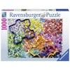 Ravensburger Dėlionė 1000 vnt. - Spalvingos dėlionės dalys