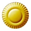 Duralex desertinė lėkštė PICARDIE AMBER oranžinė dia. 205 mm - kompleksinis 6 vnt.