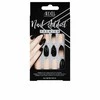 "Ardell Nail Addict" juodos spalvos "Juodas Stud y Rožinė Ombre" dirbtiniai nagai