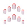 Elegant Touch Luxe Looks Nails With Glue Oval Limited Ed Hot Tip 24 vnt