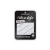 Essence Cosmetics "Nails In Style" dirbtiniai nagai 11-Sheer Whites 12 vnt