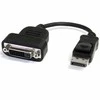AV adapteris StarTech Rodyti Uostas - DVI- D 0.2m Juodas (DP2DVIS)