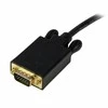 Kabelis StarTech D- Sub (VGA) 0.9 m juodas (DP2VGAMM3B)