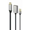 GEMBIRD Active 4K HDMI male to DisplayPort moteriškas adapteris juodas