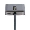 USB adapteris StarTech StarTech .com MST14D122HD kabelio adapteris 0, 3 m DisplayPort 2 x HDMI Juodas, Pilka