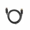 LANBERG CA-DPDP-10CC-0030-BK cable Ekranas Port M/M 3m 4K juodas