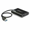 „StarTech“ USB-A stotis / replikatorius (USB32DP24K60)