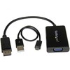 Adapteris AV StarTech DisplayPort – D-Sub (VGA) juodas (DP2VGAA)