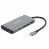 „Delock USB Type-C™“ prijungimo stotelė 4K – HDMI / DP / USB 3.0 / SD / LAN / PD 3.0