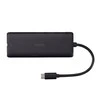 Nešiojamojo Kompiuterio Dokavimo Stotis - LINDY DST-Mini, USB-C Nešiojamojo Kompiuterio Mini Dokavimo Stotis, 4K Palaikymas, 100W Perėjimo Įkrovimas 4K HDMI®, PD 3.0 100W, Gigabit Ethernet, MicroSD ir SD, Juoda