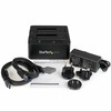 Kietasis diskas Doksavimo stotis StarTech Two-diskas doking bazė, 2.5 "/ 3.5" (SDOCK2U33EB)